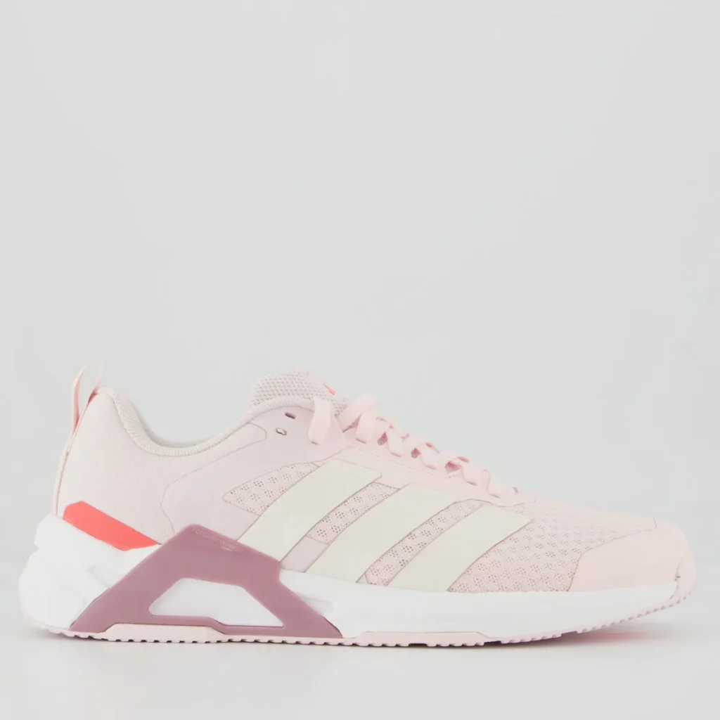 A imagem atual não possui texto alternativo. O nome do arquivo é: D_NQ_NP_2X_976459-MLB117469433709_092026-F-tenis-adidas-dropset-control-trainer-feminino-rosa-claro.webp