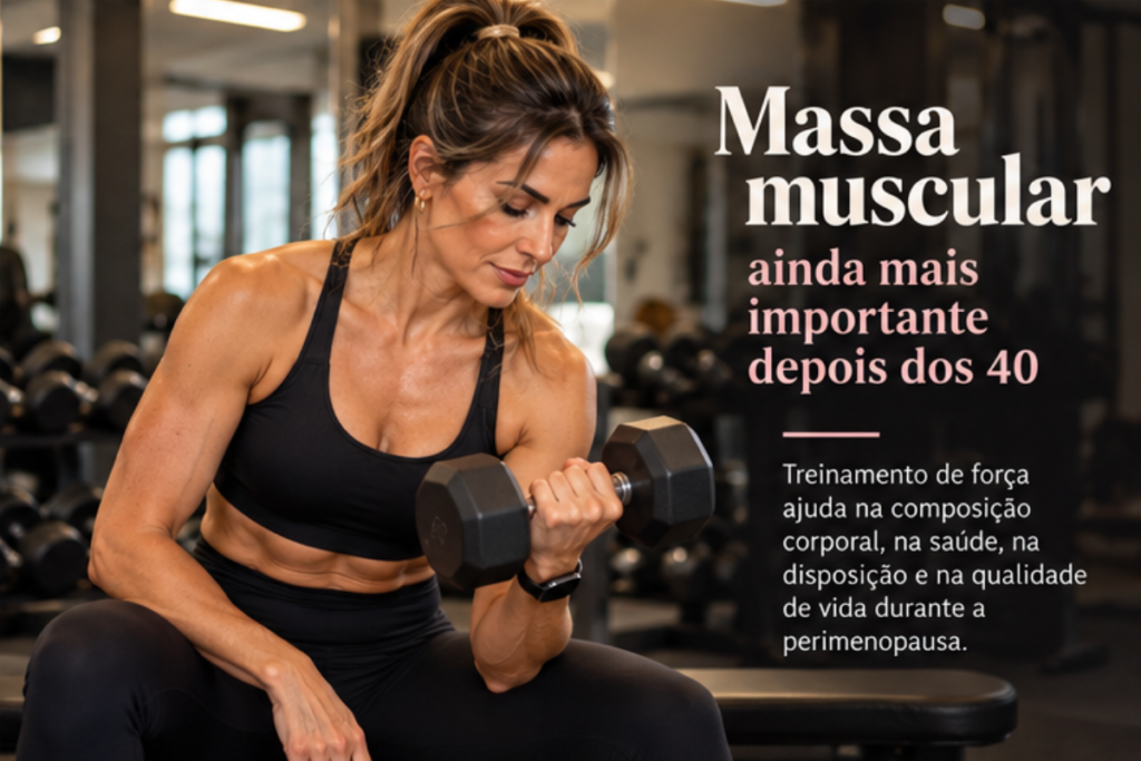 Imagem atual: Musculação durante a perimenopausa depois dos 40